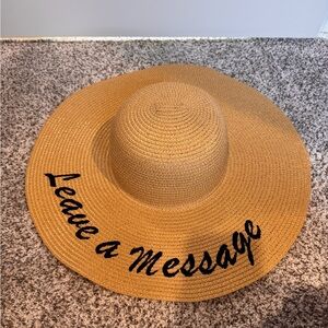 Leave a Message Sun Hat